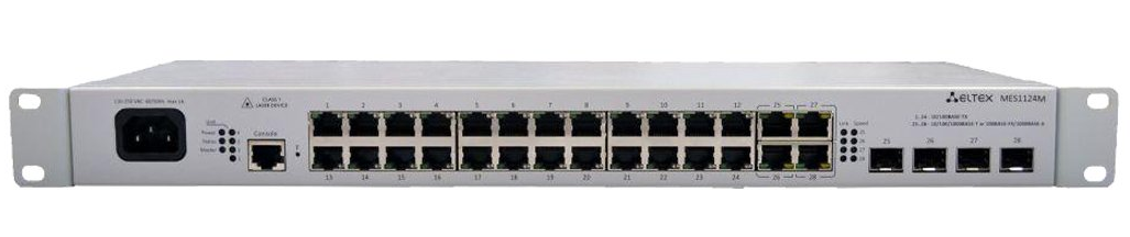 Eltex MES1124M | Ethernet-коммутатор доступа 100М